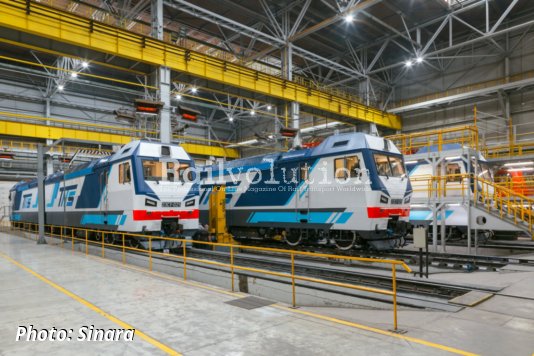 2ES7 Locomotives For SilkWayTransit