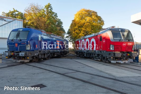 Siemens Mobility Delivers 1,000th Vectron