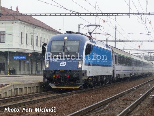 1216 952 Hauled First Trains For ČD