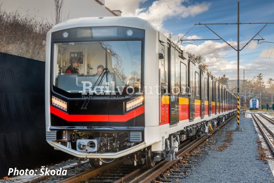 New Warszawa Metro Train Presented