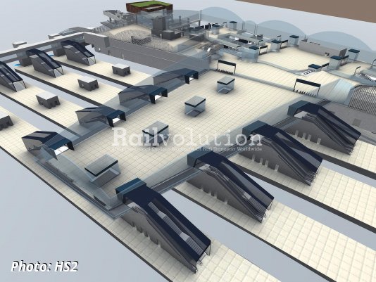 HS2 Awards Station Lifts And Escalators Framework Contract