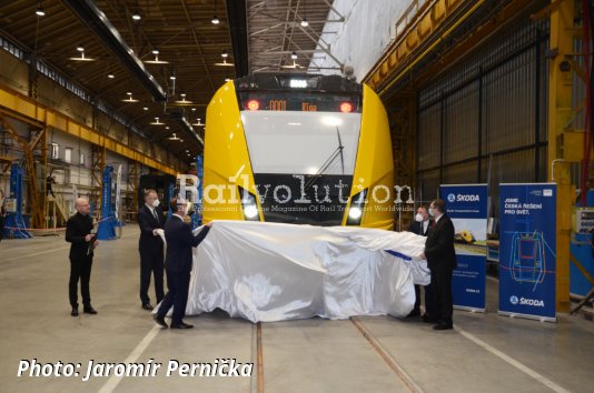 First 16Ev EMU For Pasažieru Vilciens Presented