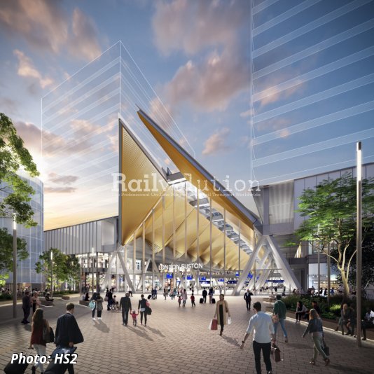 New Design For HS2 London Euston Station