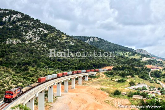 First Container Train Services From Pireás To Central Europe