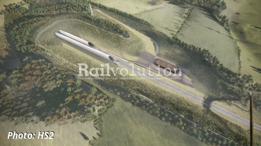 HS2 Reveals Noise-Cancelling Chiltern Tunnel North Portal Design