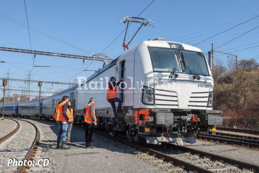 Vectron Tested On A ČD Railjet