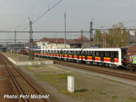 First Škoda Metro Train For Warszawa
