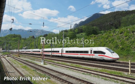 ICE 4s Again On Test in Austria