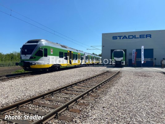 New Stadler's Sochaczew Maintenance Works