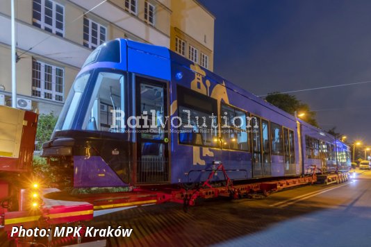 The Delivery Of New Trams To Kraków Has Started