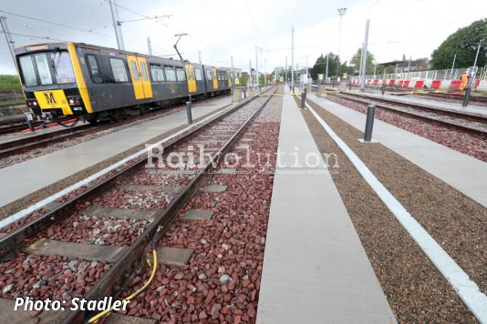 Tyne And Wear Metro Trains: New Depot Progress