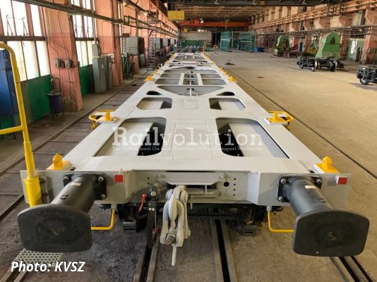 KVSZ Builds New Types Of Wagons For European Market
