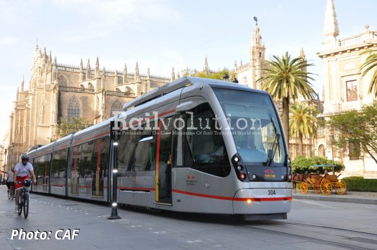 Two New Urbos Trams For Sevilla