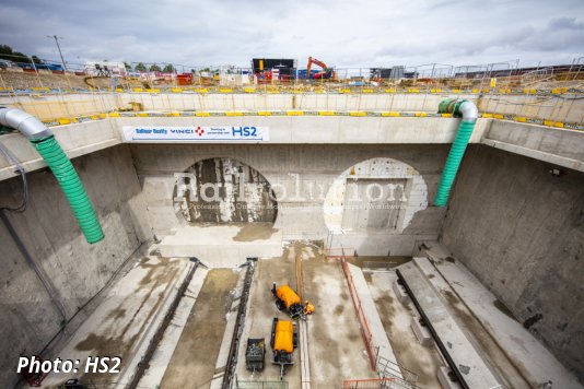 HS2 Historic First Tunnelling Breakthrough