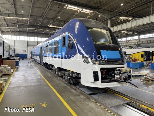 First ČD's Class 847 DMU Nearing Completion