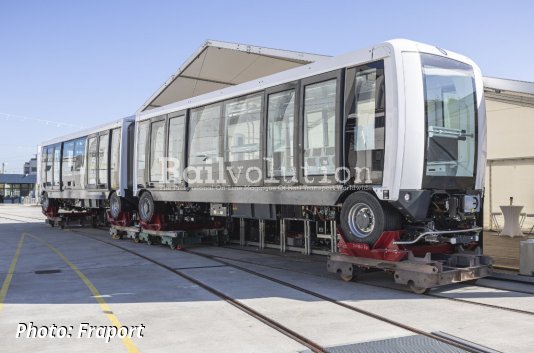 First Vehicle For New Sky Line At Frankfurt Airport Presented