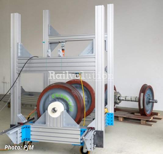 PJM Developed A Mobile Calibration Test Rig For Instrumented Wheelsets