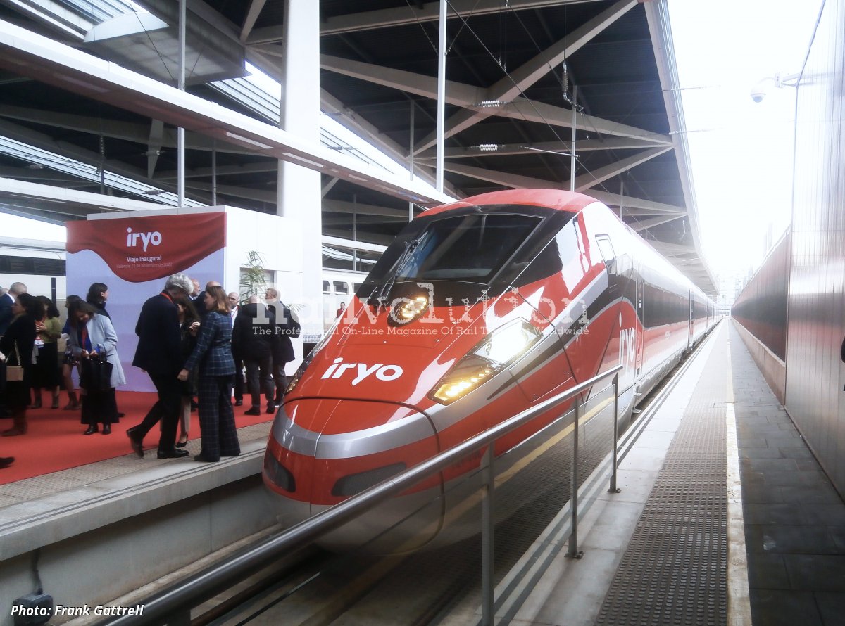 Iryo's Inaugural PassengerCarrying Service Railvolution