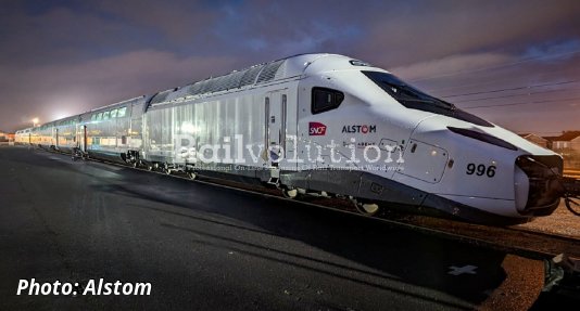 First TGV M Runs To Velim