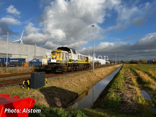 Alstom Demonstrated Fully Autonomous Driving Of A Shunting Locomotive In The Netherlands