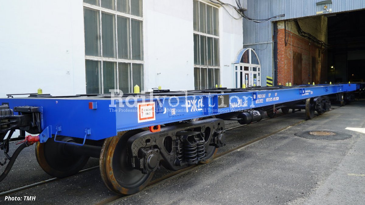 TMH-Built Container Wagons For Kazakhstan | Railvolution