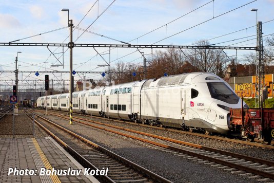 The First TGV M Has Arrived In Velim