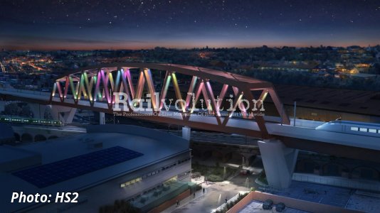 Striking “Bellingham” Bridge Set To Light Up HS2’s Gateway Into Birmingham