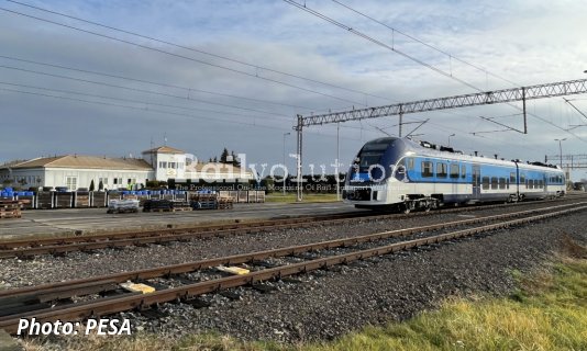 First ČD's Class 847 DMU At Żmigród