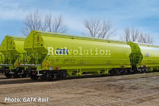 GATX Rail Europe Receives New Cereal Hoppers
