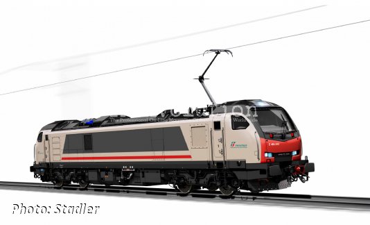 Trenitalia Ordered Locomotives Of Stadler's New EUROLIGHT Dual Family