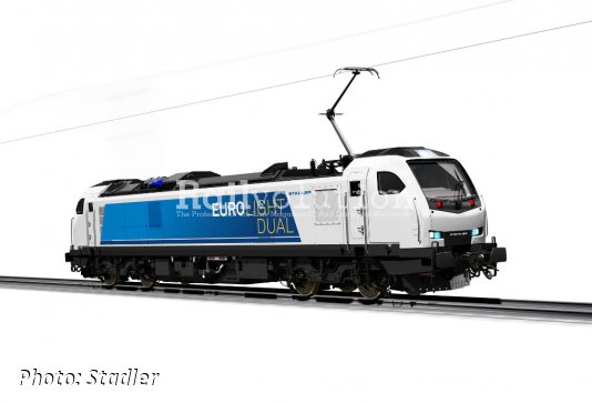 Trenitalia Ordered Locomotives Of Stadler's New EUROLIGHT Dual Family