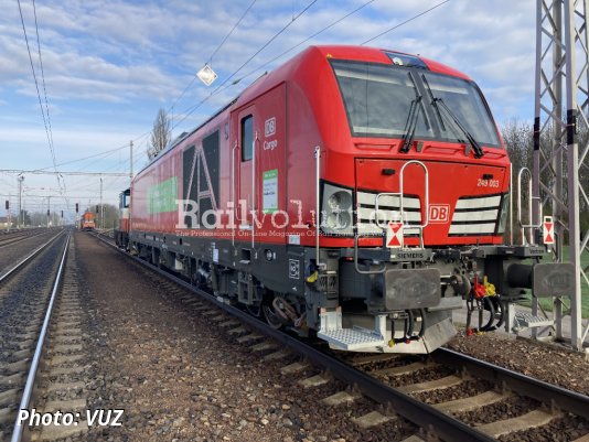 Class 249 Vectron At Velim