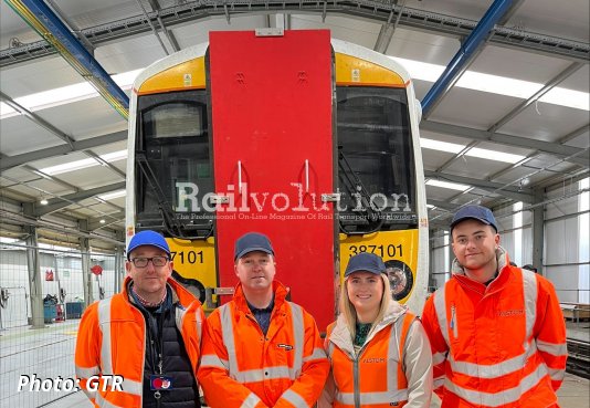 First Class 387 Retrofitted ETCS