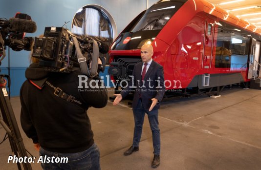 Alstom And DSB Unveiled The IC5 Mock-Up