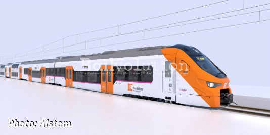 Alstom presents images of new Cercanías/Rodalies EMUs