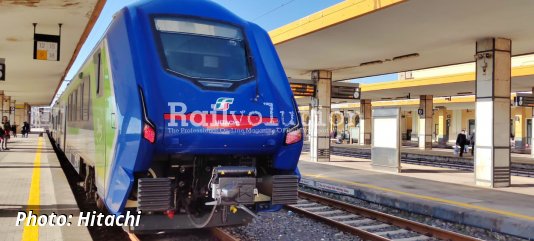 Hitachi announces 20 Blues trains for Trenitalia delivered