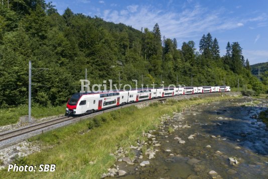 SBB's new IR-Dosto EMUs in service