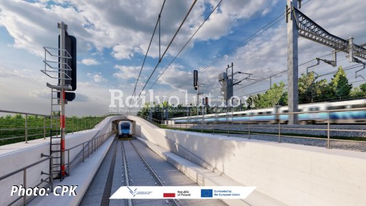 The construction of the CPK long-distance HSL tunnel in Łódź has begun
