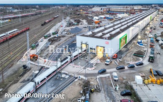 Opening of the new ICE depot in Cottbus