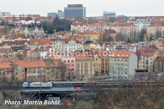 Test run of the European Sleeper service to Praha