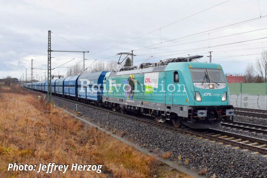 CFL Cargo started operation of its TRAXX 3 MS locomotives