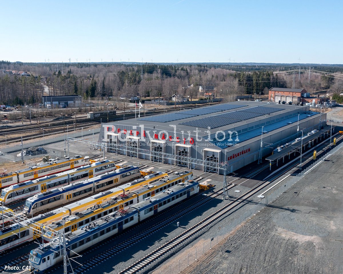 New Tågdepå Nässjö | Railvolution