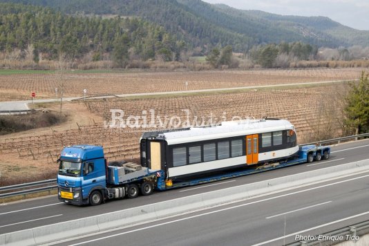 Stadler DMUs For FGC Delivered