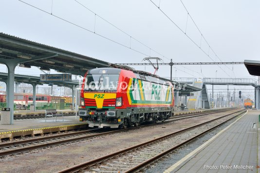 PSŽ Vectron Arrives In Slovakia