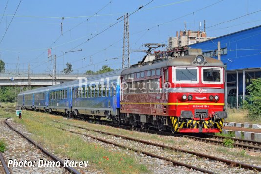 Ex-DB cars put into service in Bulgaria