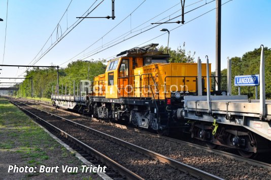 CAF locomotive for tests to Velim