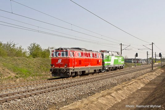 Finnish Vectron Visits WIen