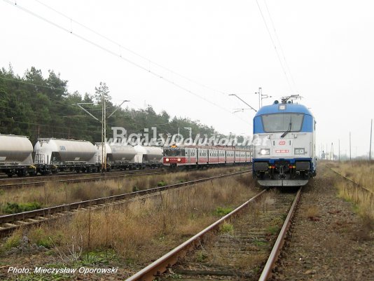 A Class 380 On Test In Poland