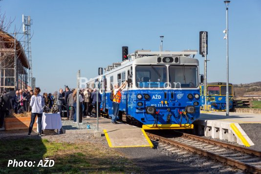 AŽD's autonomous train runs with passengers