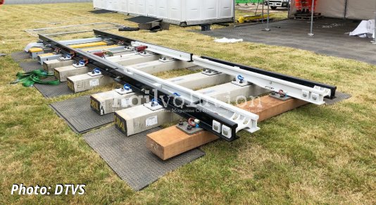 DTVS delivered turnout tongues to the UK